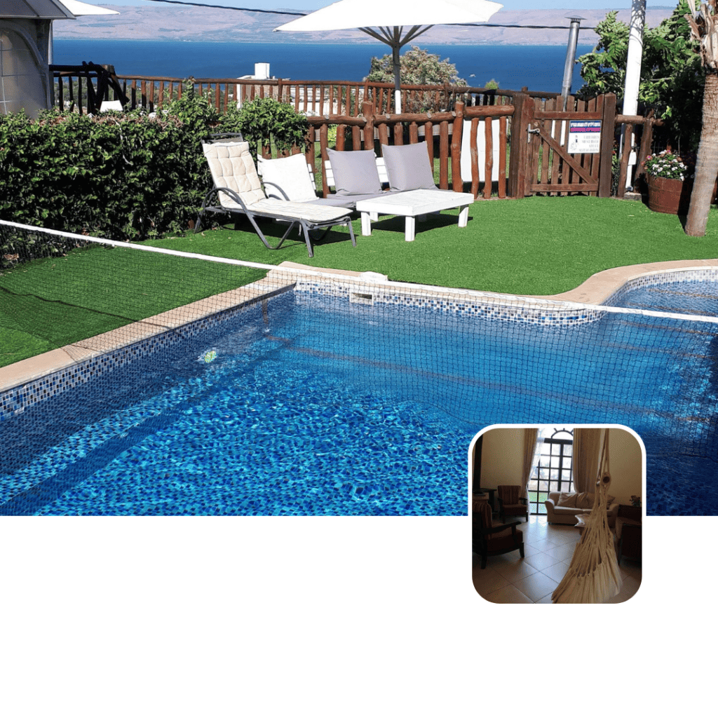 וילה בית הלוגים, מגדל